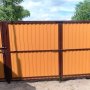 Ворота и калитка в Жлобинском районе д. Добровольща 3
