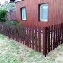 Забор из штакетника и металлопрофиля в Жлобинском районе д. Истопки 2