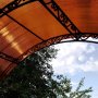 Козырек над крыльцом из поликарбоната Жлобин 3
