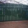 Откатные Ворота из металлоштакетника в Жлобинском районе д. Луговая Вирня 3